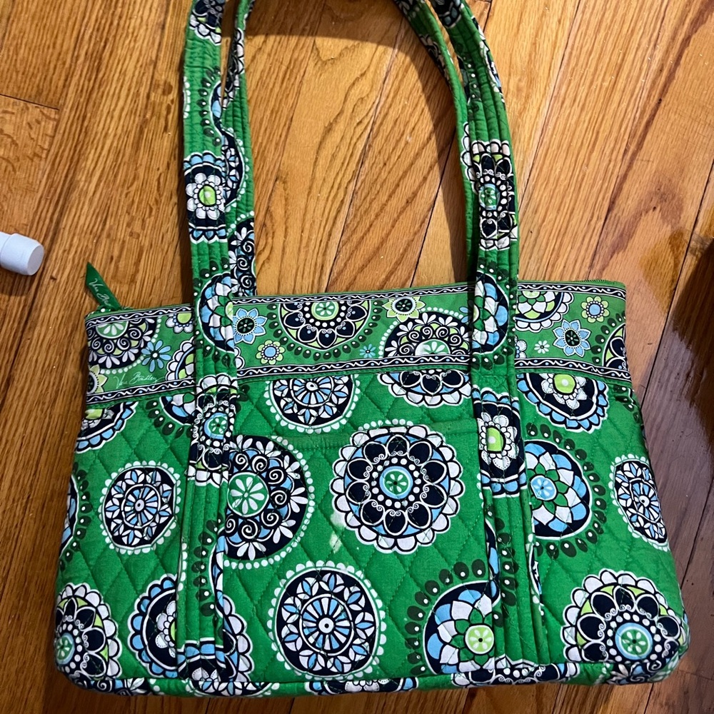 Vera Bradley Betsy Cupcake Green Purse